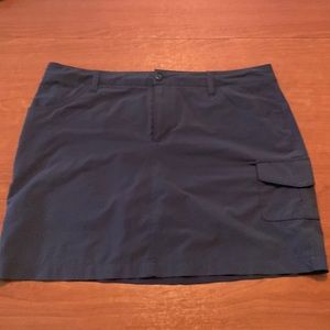 Eddie Bauer Navy Blue Skort Size 14